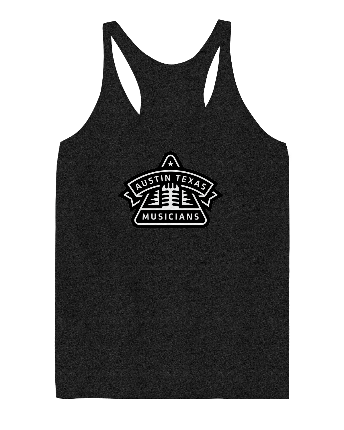 Ladies' Triblend Racerback Tank Top - Vintage Black - XS