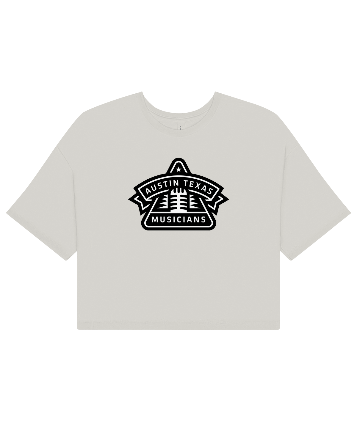 Ladies Premium Crop Top - Vintage White - S